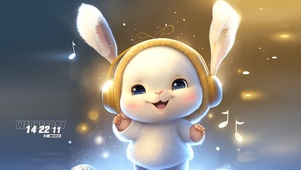电子音乐兔兔