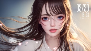 4k大眼美女11