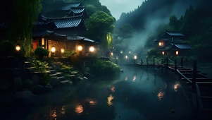 烟雨江南