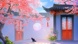 江南樱花小院
