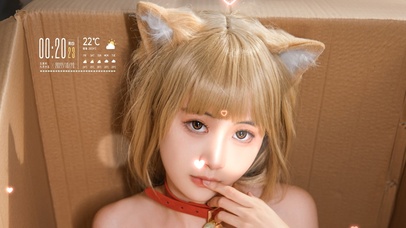 清纯猫咪女孩【4K-高清】