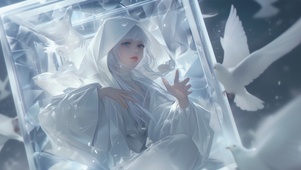 白鸽少女