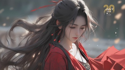 【4k】古风文艺汉服美女