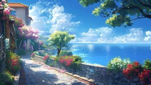 海边小房子