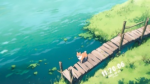 夏日池塘
