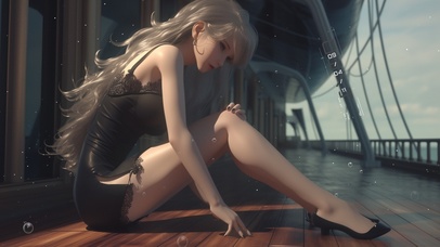 轻移莲步，雅姿绰约