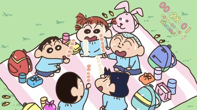 蜡笔小新之野餐