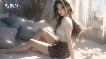 眉眼间流转着无尽的温柔与诗意