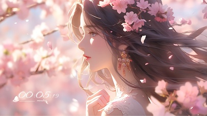 4k 桃花女神