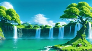 青山绿水间