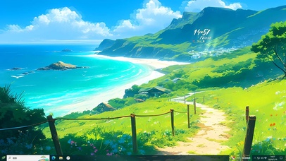 唯美盛夏海滩