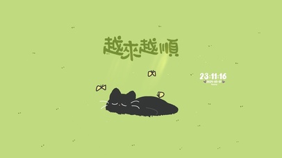 治愈猫  越来越顺