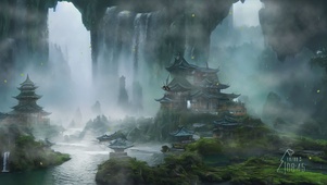云雾雨天