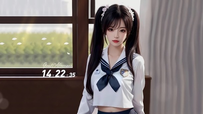纯欲风美女