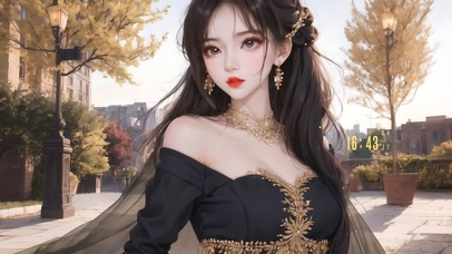 4k秋天墨尔本女孩