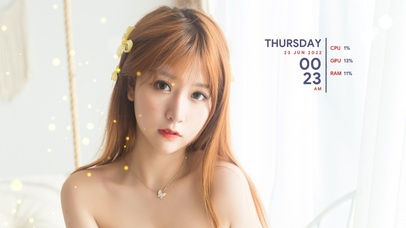 4K居家清纯性感美女