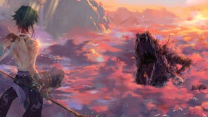 4k 酷炫古风魔兽斗