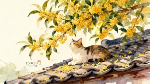 屋顶 猫咪