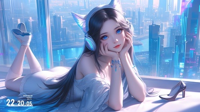 4K纯欲猫系少女