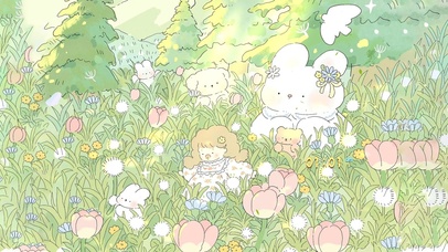 4K 唯美治愈花海乐园