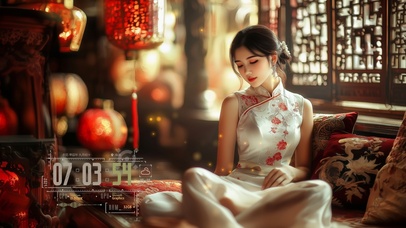 如同初夏的阳光，温暖而明亮