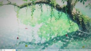 浅夏垂藤-桌面主题