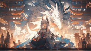 深情美少女