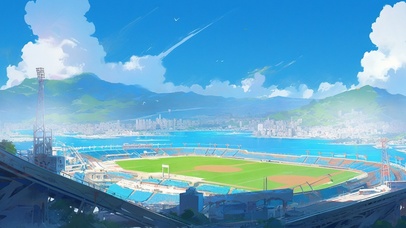 阳光明媚的一天