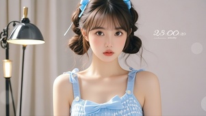 甜甜的少女