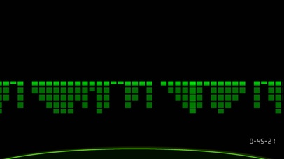 绿色可视化音频方块