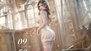 白丝美人儿