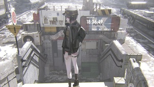 女孩和雪