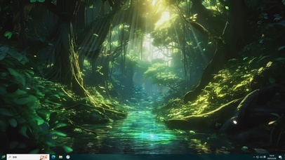 唯美森林壁纸-桌面主题