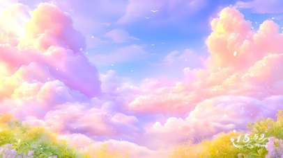 糖果色云彩