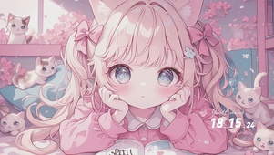 可愛女孩