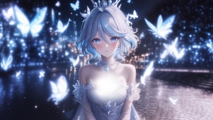雪墨壁纸丨芙宁娜丨晚宴礼服丨