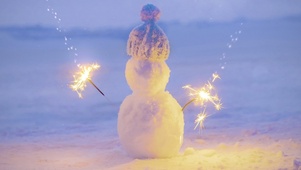 火花雪人