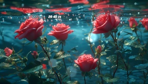 水中玫瑰