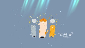 蹦迪小猫咪