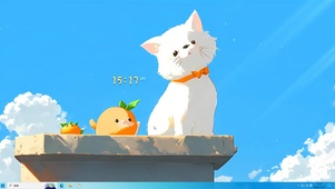  可爱橘子猫