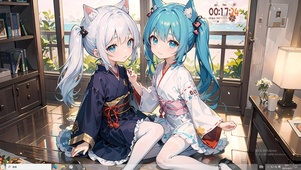 4k萝莉和服白丝室内美少女