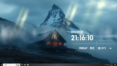 雪山上的麦当劳