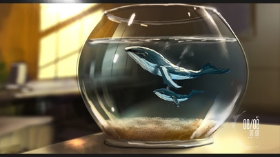 #极简主义 6K【缸里的鲸鱼】