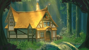 治愈林中小屋