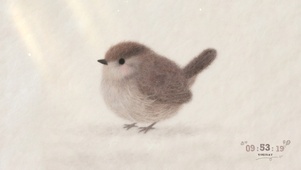 羊毛毡绘本  极简 小肥啾