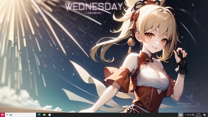 4k祭典烟花宵宫美少女