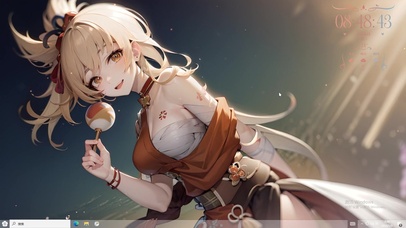 4k烟花宵宫纯欲美少女