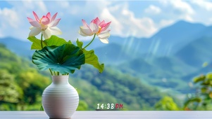 静心 荷花