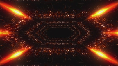 科技感空间穿梭(无限循环)