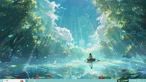 荷-桌面主题